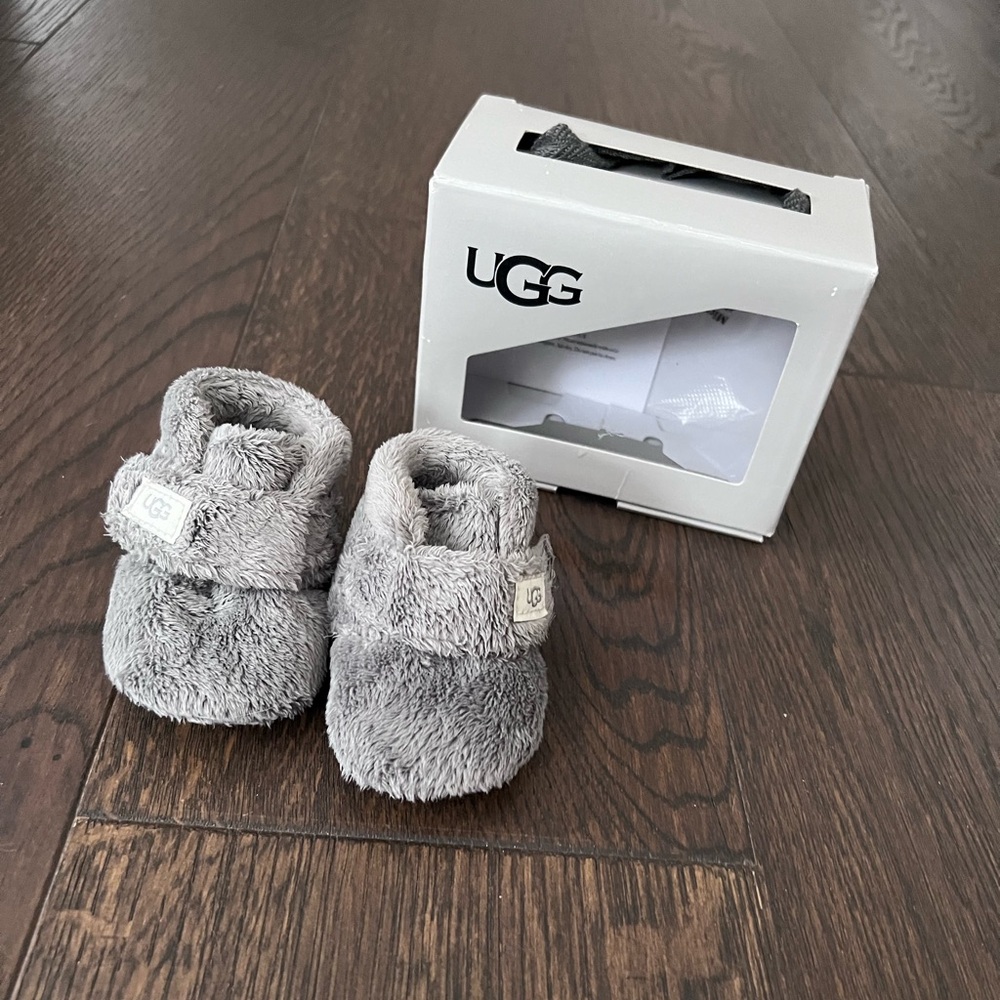 UGG Cream Baby Booties